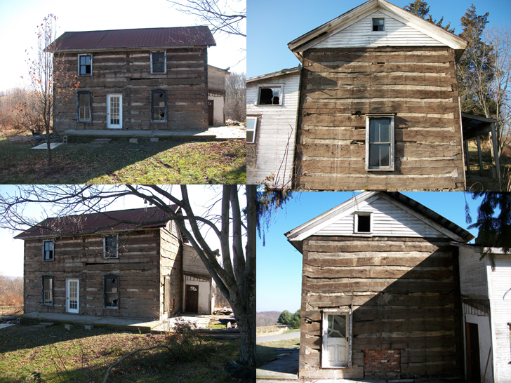 Wakatomika, Ohio Log Cabin.